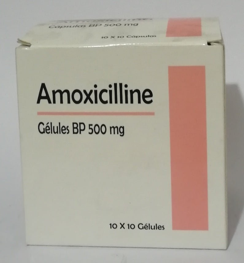 Amoxicilina 500mg 1 und