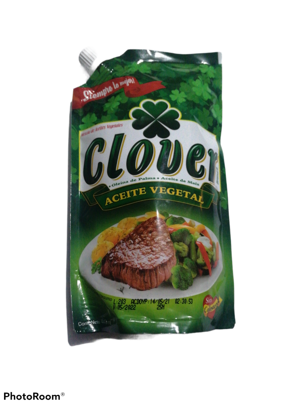 Aceite clover 443ml