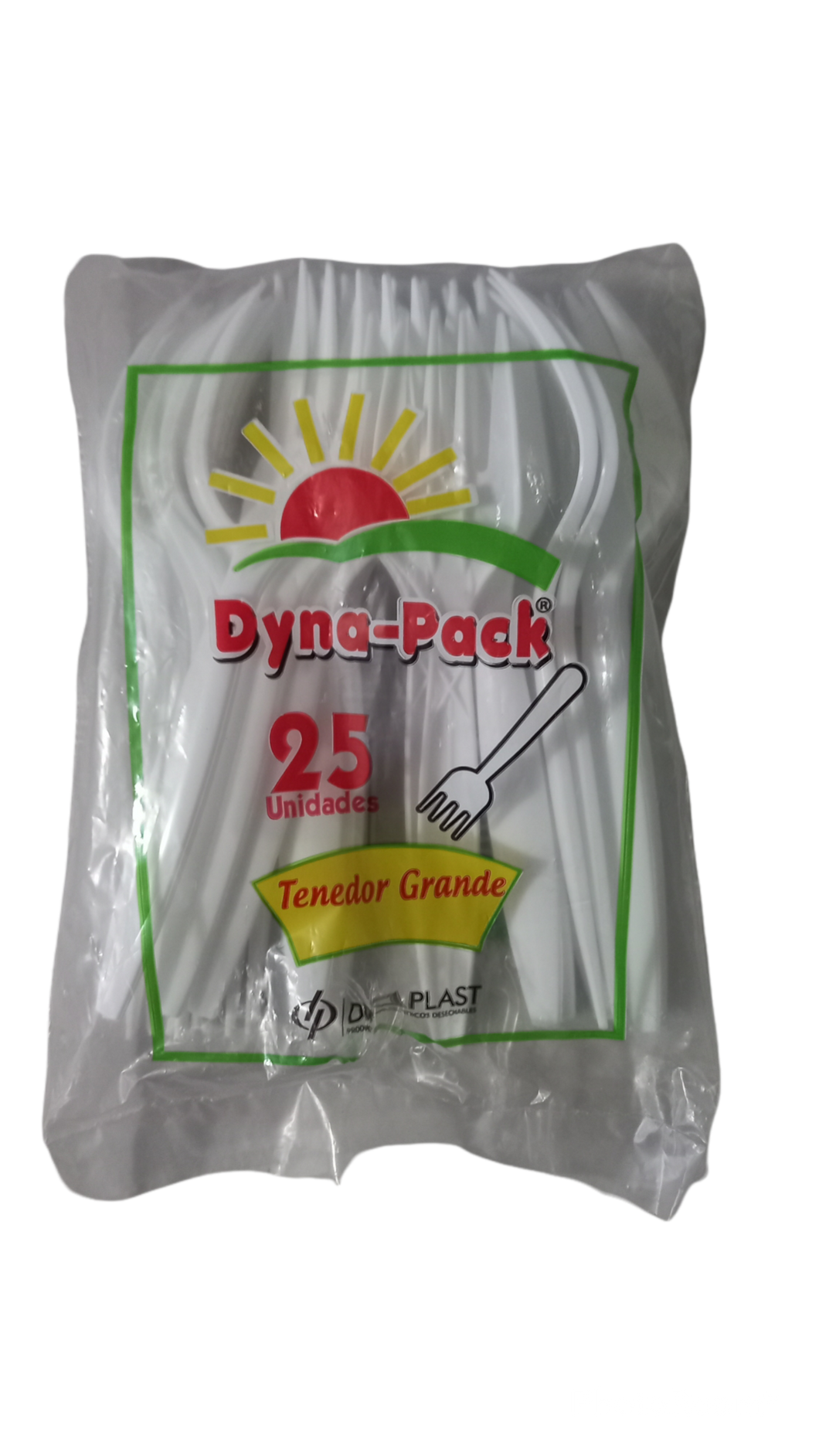 Tenedor plastico Dynapack