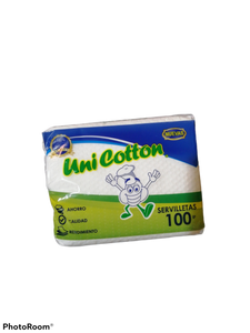 Servilleta uni cotton 100g