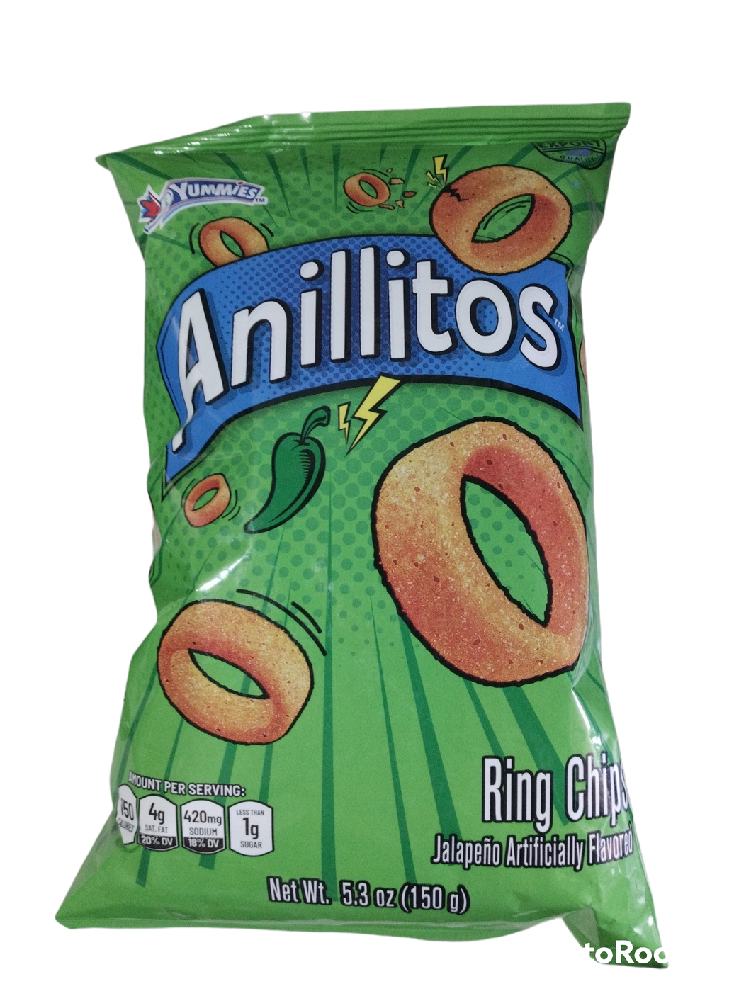 Anillitos jalapeño 150g