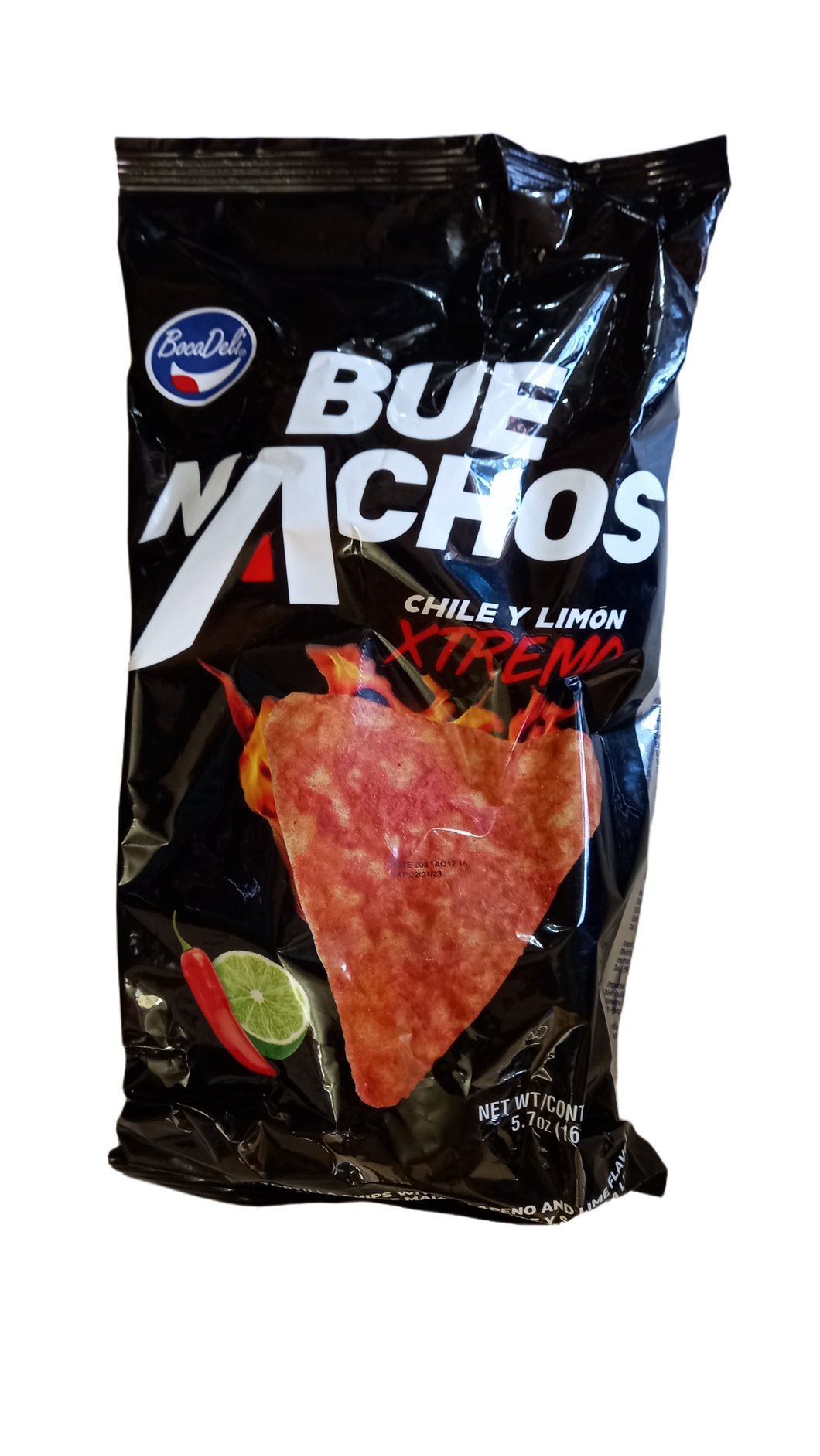 Bue Nachos chile y limon Xtremo 150g