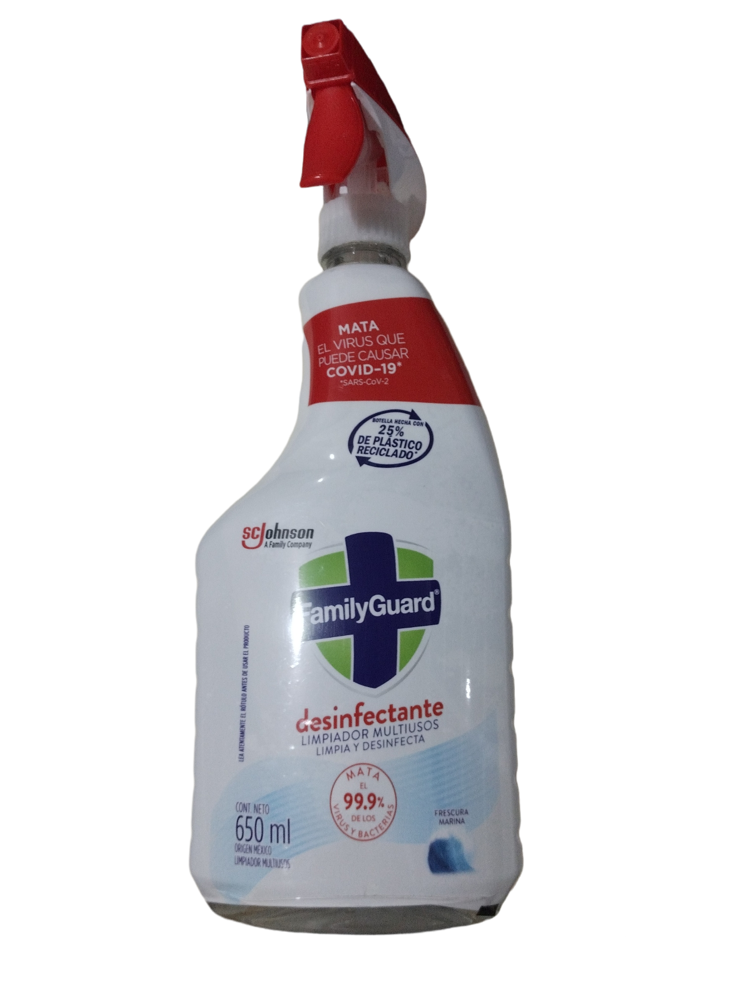 Limpiador Multiusos Desinfectante Family Guard 650 ml