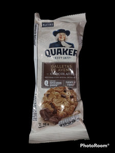 Galleta de avena con chocolate quaker 38g