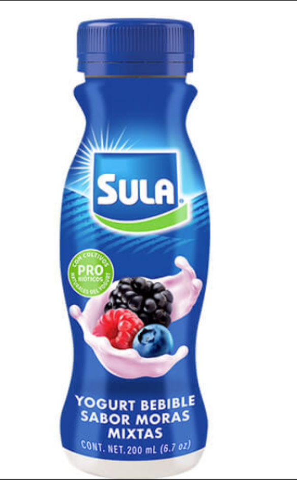 Yogurt Sula Moras Mixtas 200ml