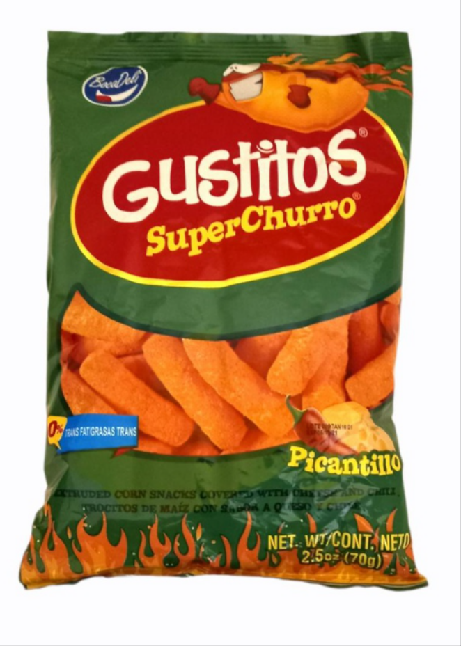 Gustitos super churro picantillo 70gr
